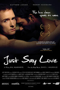 Poster art for "Just Say Love."