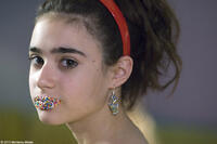 Danielle Catanzariti as Esther Blueburger in "Hey Hey It's Esther Blueburger."