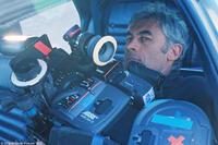 Director-writer Erick Zonka on the set of "Julia."
