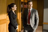 Sandra Bullock as Margaret and Ryan Reynolds as Andrew in "The Proposal."