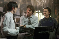 Dennis Quaid as Aidan Breslin and Clifton Collins Jr. as Stingray in "Horsemen."