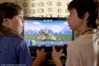 Zoe Webb as Blinker 1 and Cambell Westmoreland as Blinker 2 in "Shorts."