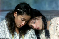 Olympe Borval as Nour, Lizzie Brocher? as Myriam in "The Wedding Song."