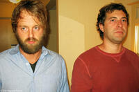 Joshua Leonard as Andrew and Mark Duplass as Ben in "Humpday."