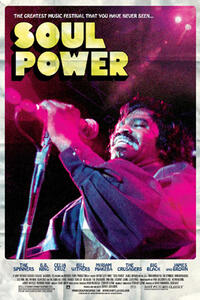Poster art for "Soul Power."