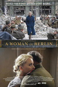 Poster art for "A Woman in Berlin."