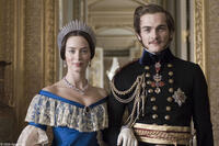 Emily Blunt as Queen Victoria and Rupert Friend as Prince Albert in "The Young Victoria."