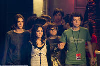 Ryan Donowho as Basher, Vanessa Hudgens as Sa5m, Charlie Saxton as Bug and Gaelan Connell as Will in "Bandslam."