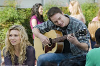 Aly Michalka as Charlotte and Scott Porter as Ben in "Bandslam."