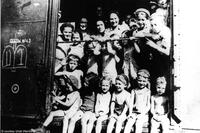 Children on Kasztner train, 1944.