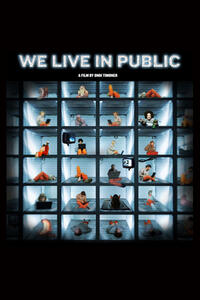 Poster art for "We Live in Public."