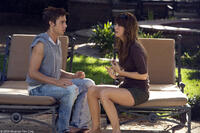 Dustin Milligan as Brad and Kristen Wiig as Suzie in "Extract."