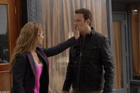 Nia Vardalos as Genevieve and John Corbett as Greg in "I Hate Valentine's Day."