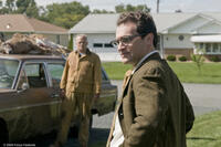 Peter Breitmayer as Mr. Brandt and Michael Stuhlbarg as Larry Gopnik in "A Serious Man."