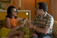 Amy Landecker as Mrs. Samsky and Michael Stuhlbarg as Larry Gopnik in "A Serious Man."