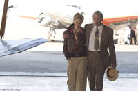 Hilary Swank as Amelia Earhart and Richard Gere as George Putnam in "Amelia."