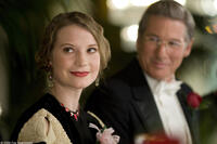 Mia Wasikowska as Elinor Smith and Richard Gere as George Putnam in "Amelia."