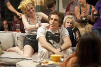 Brie Larson as Sara, Ben Stiller as Roger and Juno Temple as Muriel in "Greenberg."
