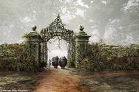 Concept art from "Alice in Wonderland."