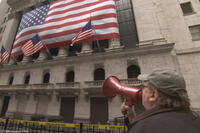 Filmmaker Michael Moore in "Capitalism: A Love Story."