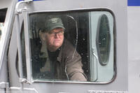 Filmmaker Michael Moore in "Capitalism: A Love Story."