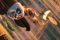  Mantis, Po, Tigress, Viper and Crane in "Kung Fu Panda 2."
