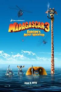 Teaser poster art for "Madagascar 3: Europe's Most Wanted."