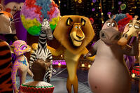 Vitaly, Gia, Stefano, Marty, Alex, Gloria and Melman in ``Madagascar 3: Europe's Most Wanted.''