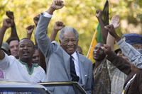 Morgan Freeman as Nelson Mandela in "Invictus."