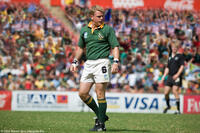 Matt Damon as Francois Pienaar in "Invictus."