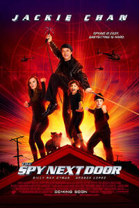 Poster art for "The Spy Next Door."