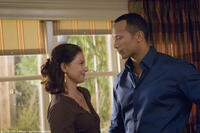 Ashley Judd as Carly and Dwayne Johnson as Derek in "Tooth Fairy."