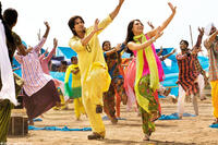Shahid Kapoor as Rohan and Rani Mukherjee as Veera in "Dil Bole Hadippa!"