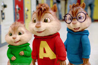 Theodore, Alvin and Simon in "Alvin and the Chipmunks: The Squeakquel."