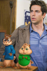 Zachary Levi as Cousin Toby in "Alvin and the Chipmunks: The Squeakquel."