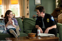 Kristen Stewart as Bella and Billy Burke as Charlie in "The Twilight Saga: Eclipse."