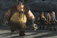 Gobber in "How to Train Your Dragon."