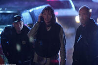 Milla Jovovich as Dr. Abigail Tyler and Will Patton as Sheriff August in "The Fourth Kind."