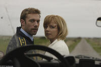 Jakob Cedergren as Robert and Lene Maria Christensen as Ingerlise in "Terribly Happy."