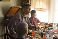 Brad Pitt as Mr. O'Brien and Hunter McCracken as Jack in ``The Tree of Life.''