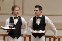 Lou Taylor Pucci as Evan/Subject 28 and Max Minghella as Kevin/Subject 28 in "Brief Interviews With Hideous Men."