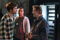 Robert Pattinson as Tyler, Chris McKinney as Leo and Chris Cooper as Neil Craig in "Remember Me."