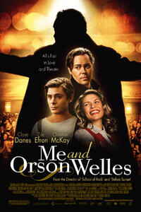 Poster art for "Me and Orson Welles."