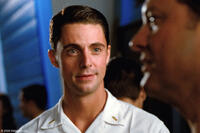 Matthew Goode as Jim and Colin Firth as George in "A Single Man."