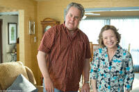 Adam LeFevre as Mr. Kettner and Debra Jo Rupp as Mrs. Kettner in "She's Out of My League."