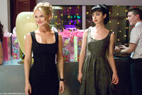 Alice Eve as Molly and Krysten Ritter as Patty in "She's Out of My League."