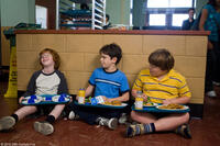 Grayson Russell as Fregley, Zachary Gordon as Greg and Robert Capron as Rowley in "Diary of a Wimpy Kid."