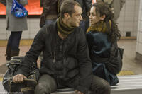 Jude Law as Remy and Alice Braga as Beth in "Repo Men."
