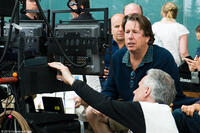 Director Andy Tennant on the set of "The Bounty Hunter."