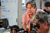 Director Andy Tennant on the set of "The Bounty Hunter."